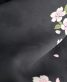 卒業式袴単品レンタル[プリント]黒色に桜柄[身長153-157cm]No.304